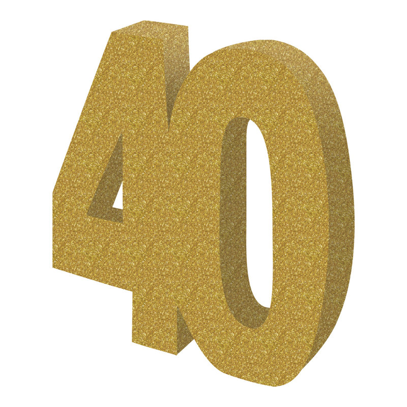 Centre de table 3-D scintillant 40