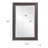 Cyrus Wood Rectangle Wall Mirror-323701938