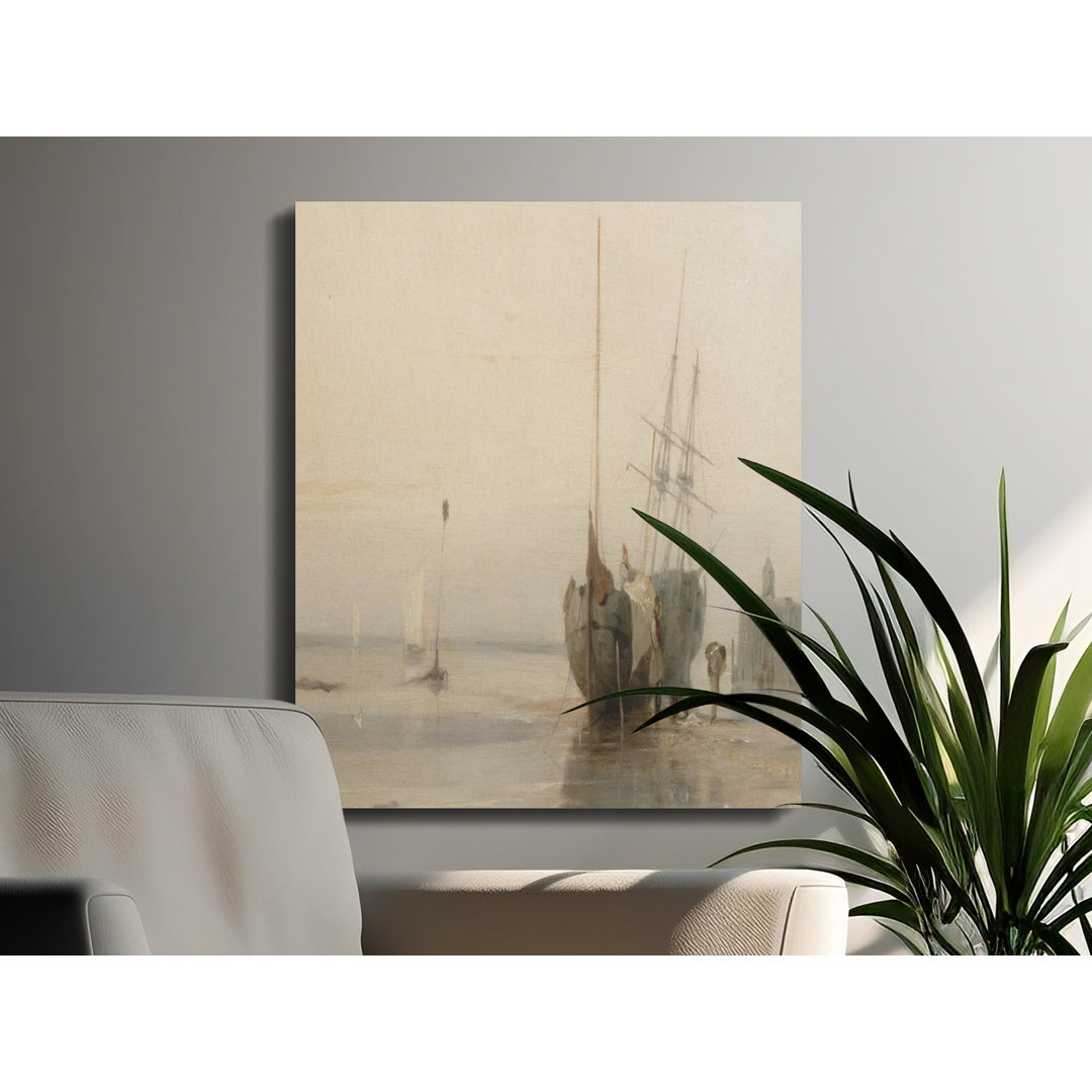 Sailing Ships Canvas Wall Art, Coastal Scene, Gallery Wrapped, Ready to Hang, Archival Quality, Seascape Painting, Nautical Decor