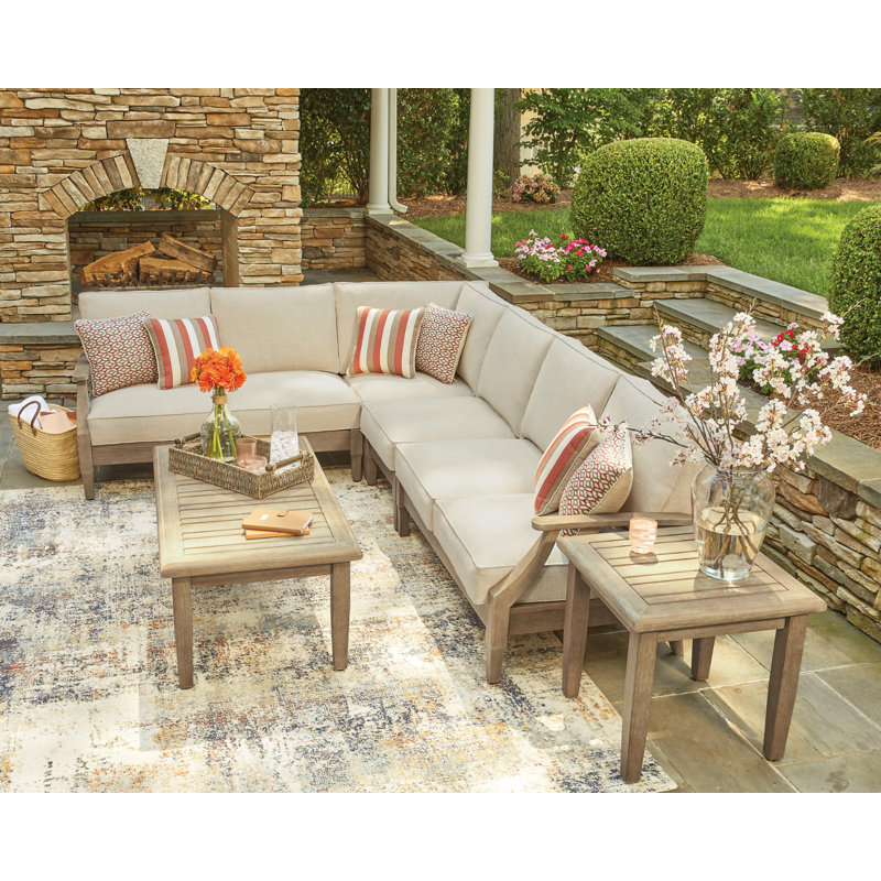 Canapé modulaire d'extérieur 4 pièces Clare View
