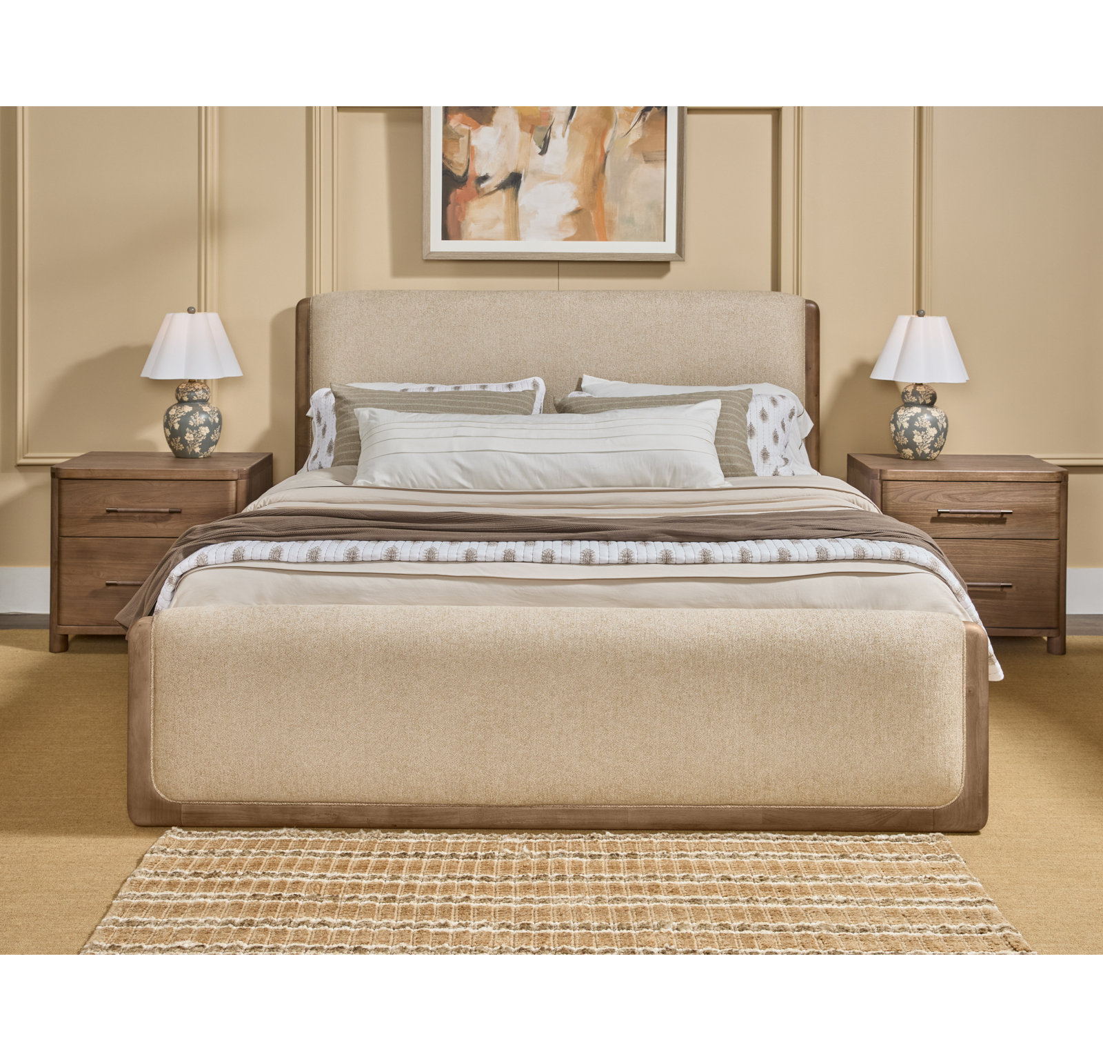 Hollis Upholstered Bed, Queen