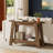 41.3" Console Table, 2-Tier Farmhouse Sofa Entryway Table with Storage