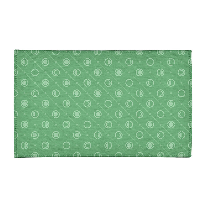Chenille Geometric Indoor Rug, Rectangle 4' x 6'