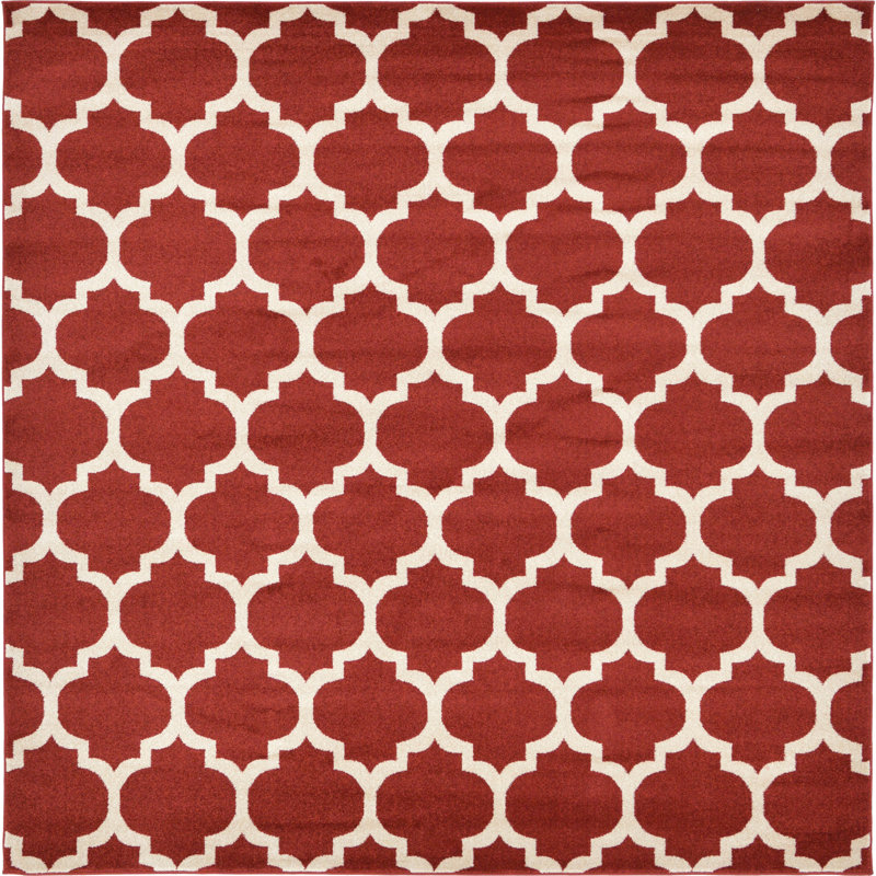 Molly Geometric Indoor Rug, Square 8'