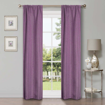 Panneau de rideau obscurcissant 100% polyester