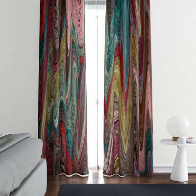 Semi Sheer Curtain Pair