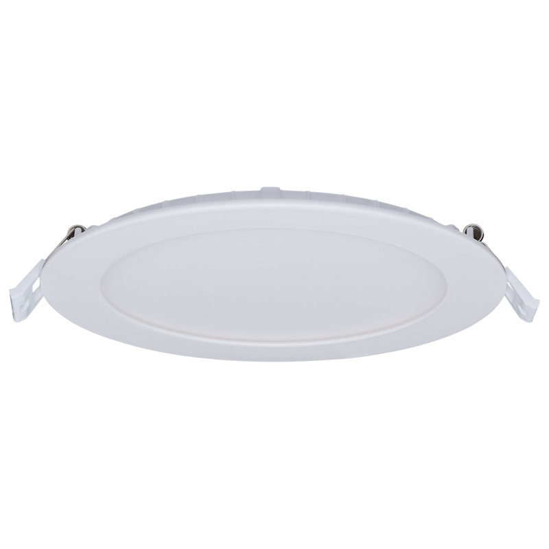 11/15 Watt LED Direct Wire Downlight 27K/3K/35K/4K/5K CCT Remote Driver 6 Inch Round Flat Face Volt Dual Dimming