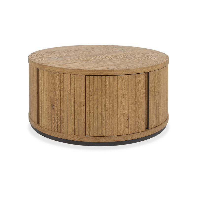 Coffee Table with Storage, Tan