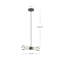 Motif 6 - Light LED Chandelier
