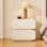40cm W Manufactured Wood Bedside Table