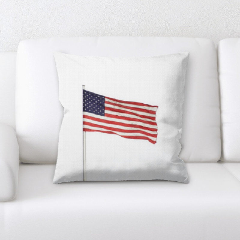 Microsuede Throw Pillow