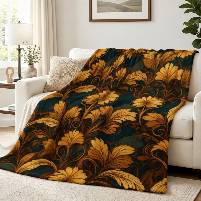 Jeté polaire en flanelle Cozy, L 40 po x l 30 po