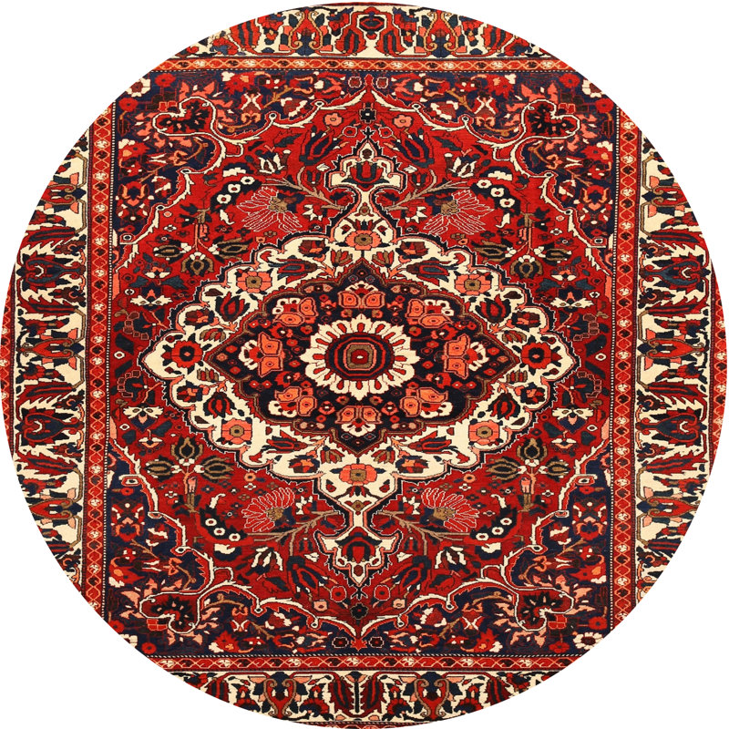 Oriental Indoor Rug, Round 8'