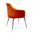 Teegan 19'' H Upholstered Metal Armchair-438107531-490794346