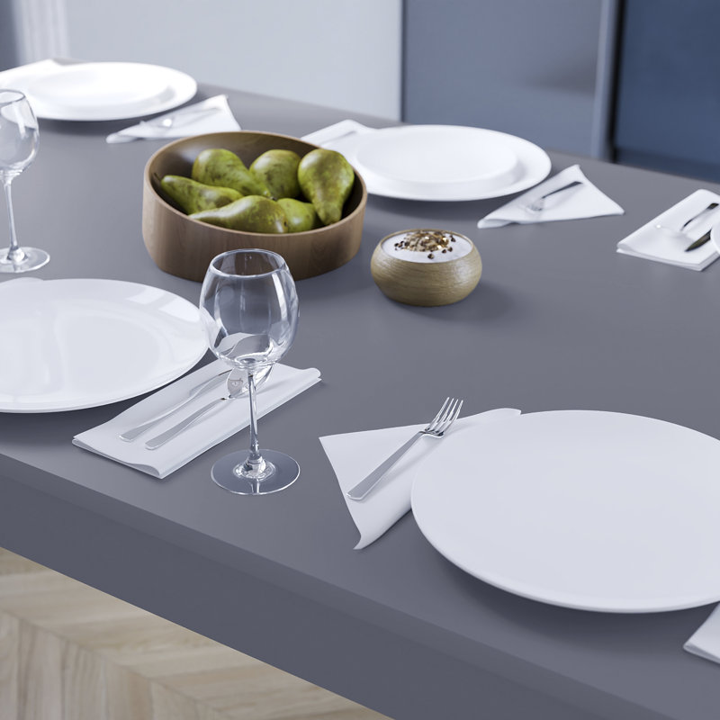 Iriemi Dining Table, 74cm H x 150cm L x 90cm W, Grey