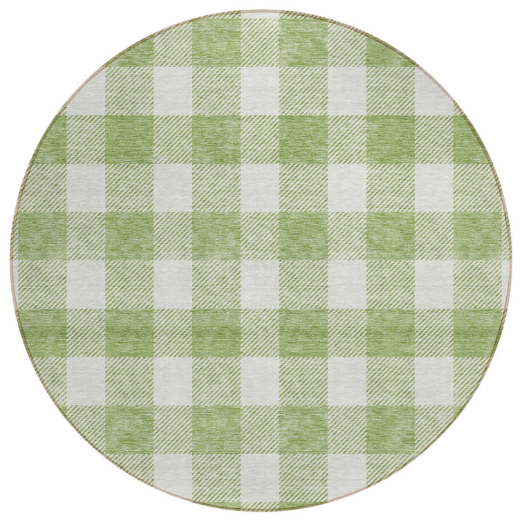 Colzie Gingham Indoor / Outdoor Rug
