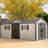 Lifetime Outdoor Storage Shed, 20' x 8' With Dual Side Entry