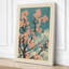 Moonlit Cherry Blossom Japandi 1 Piece Wrapped Canvas Wall Art-1489803353-1489803345