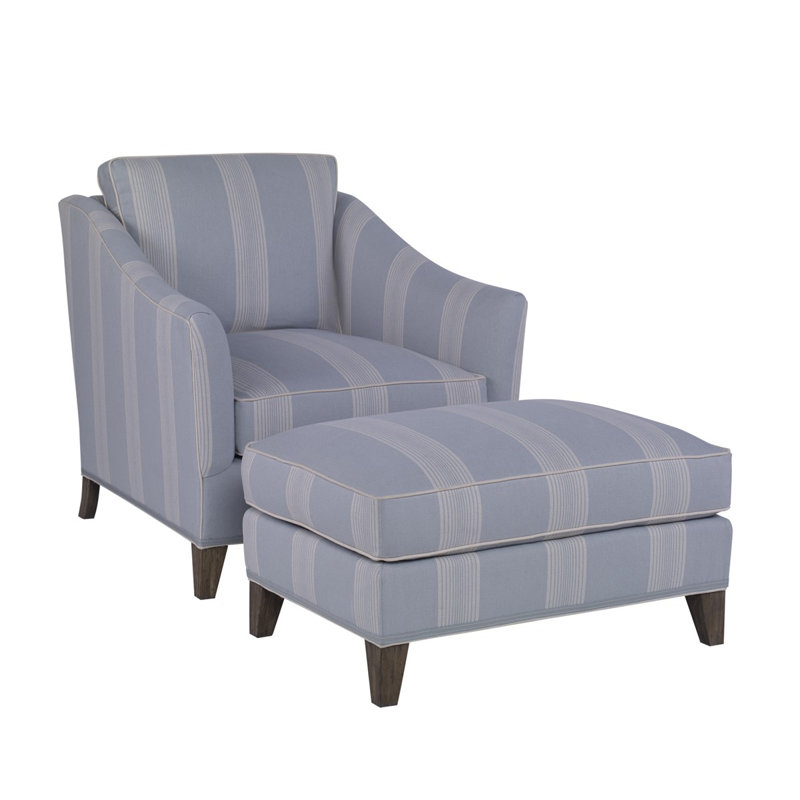 Charlotte Armchair, F5219-Ivory, Tobacco