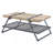 Oak And Sandy Grey 1-Shelf Coffee Table