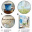 Art mural en métal Wash Wash Blues In Provence 1-101156097