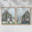 Impression encadrée Coastal Cottage I-Premium - prête à être accrochée - aucun clou requis - aucun clou requis-790287315-790287314