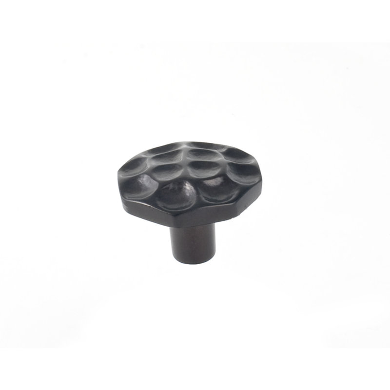 Pomegranate Geometric Knob, 1.25" H x 1.25" W x 0.875" D, Oil Rubbed Bronze