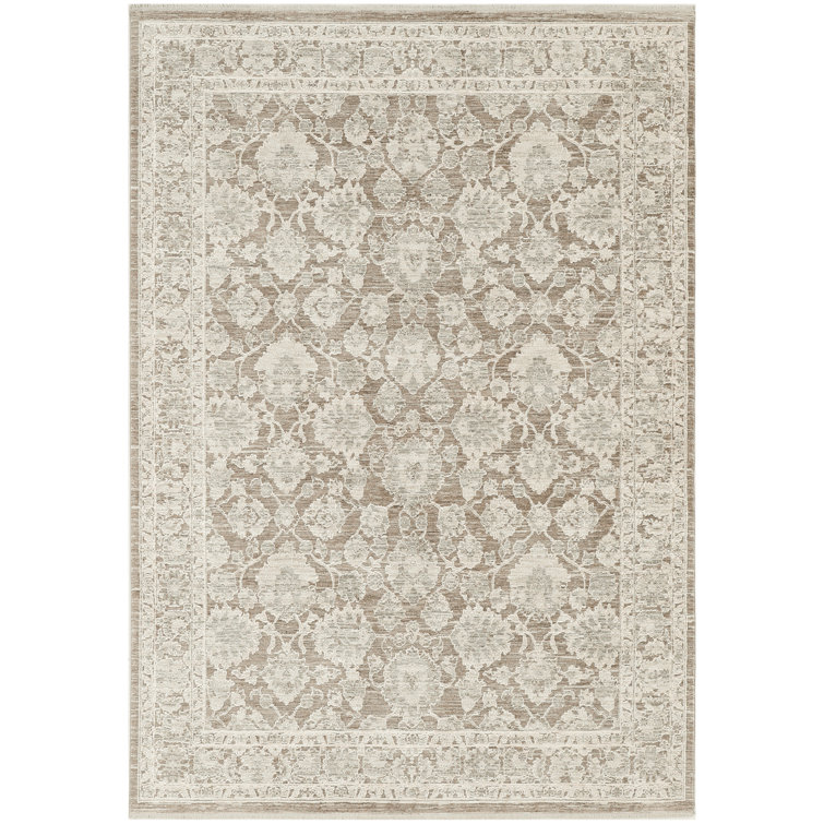 Shadows Ivory Mocha Vintage Indoor Rug