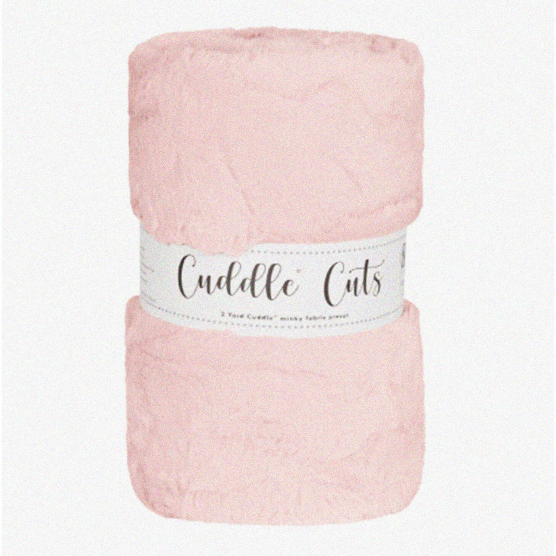 Rosewater Bliss Luxe Cuddle Cut Fabric 2Yd