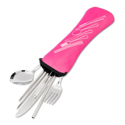 Ebern Designs Stainless Steel Flatware Set