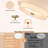 3-Light Semi Flush Ceiling Light With 2 Tier Drum Shade Brushed Brass For Bedroom Living Room