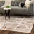 Eva Woven Geometric Beige Area Rug-945843851