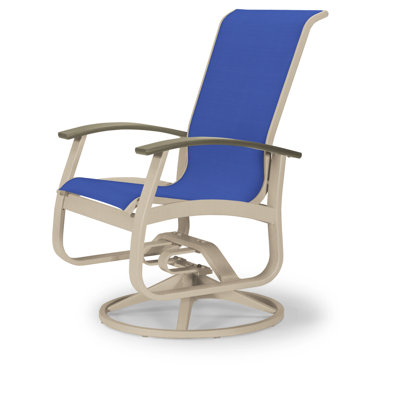 Chaise de patio pivotante Askar