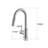 Topcraft  Single Handle Pull Down Kitchen Faucet-94118627