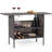 Huston Rectangular Wicker Outdoor Bar Table , 55'' in. W 18.5'' in. D