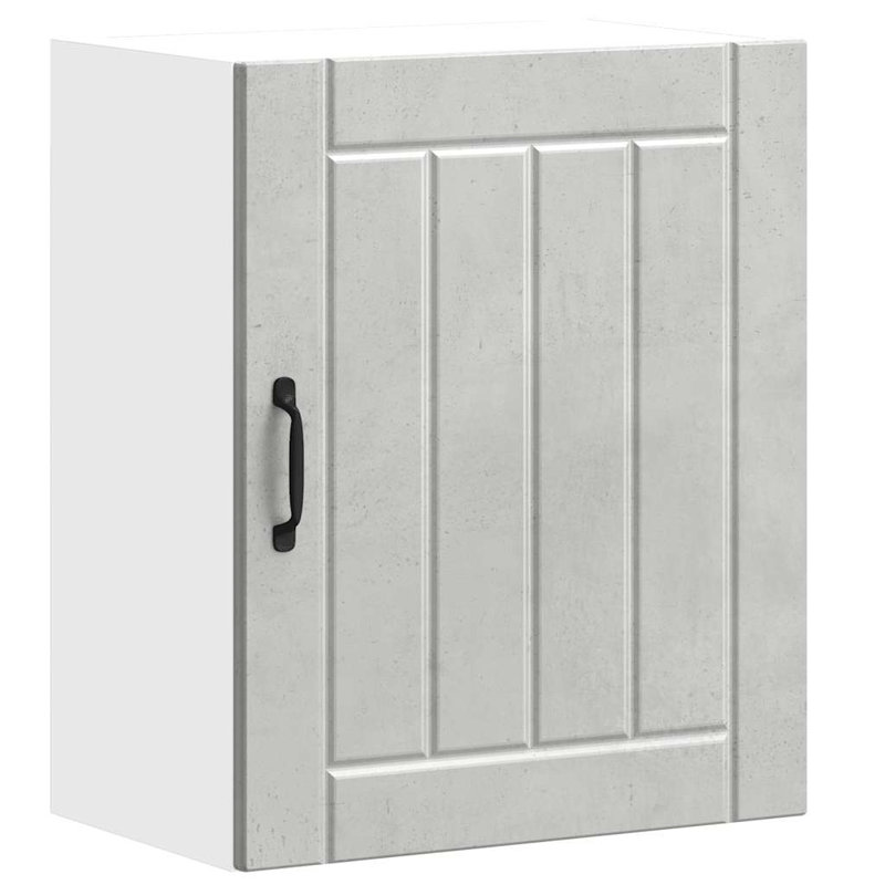 Tamini Standard Wall Cabinet, 60cm H x 50cm W x 31cm D, concrete grey