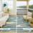 Machine Washable Indoor/Outdoor Chantille ACN2493 Abstract Rug-63867891-63867880