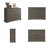 9-Drawer Dresser With Elegent Design-787312557