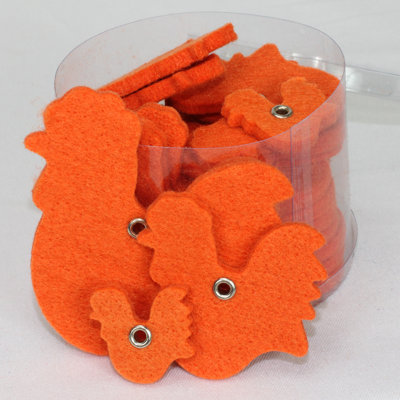 0.18'' Fabric Animals Holiday Shaped Ornament