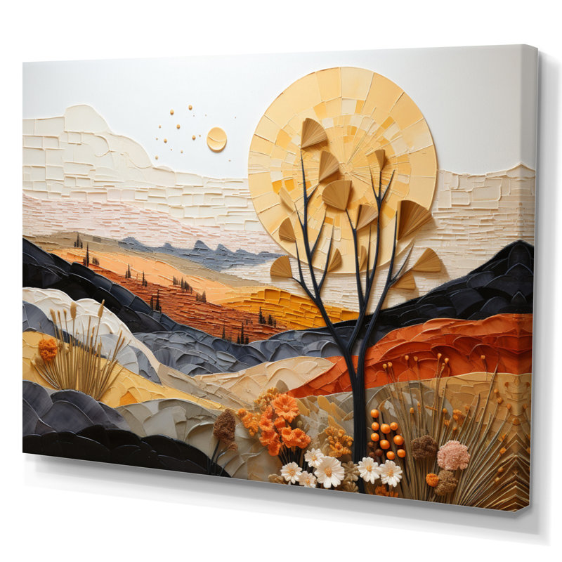 Canyon Mirage I sur toile, H 24 po x l 32 po x P 1 po, Toile tendue