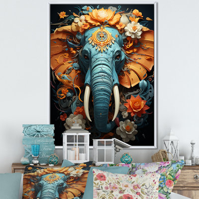 Urban Graffiti Pachyderms sur toile