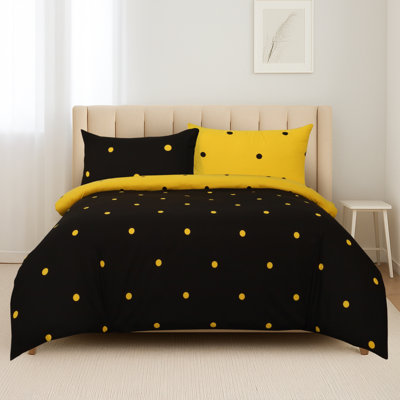 Soft Microfiber Printed Duvet Cover Set with Pillowcases