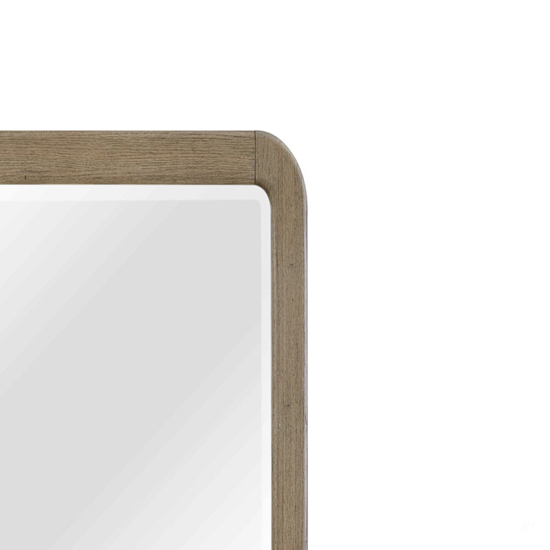 Miroir de paysage English Knotty Oak