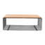 Table basse Walden - Plateau en placage de bois de frêne avec base en acier thermolaqué-87327710