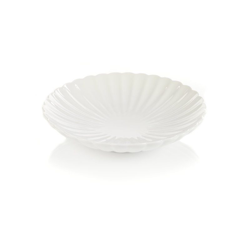 Highland Dunes Pecora Ceramic Platter, 2.25" H x 12" W x 12" D