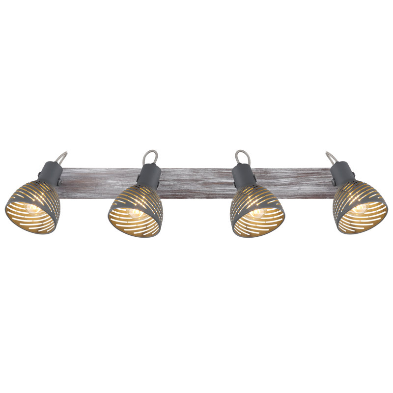 Madaket 125cm 4 -Light Track Kit, Grey, Grey