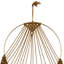Suspension murale en tissu mélangé avec accessoires de suspension inclus
