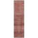 Machine Washable Indoor/Outdoor Xhevrie Pink Rug