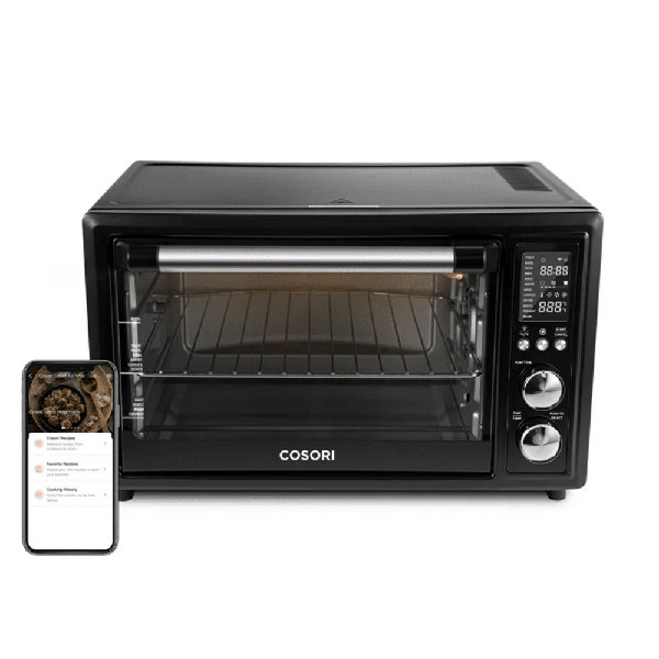  COSORI Air Fryer Toaster Oven Combo, 12-in-1, Basket, 26.4QT & Air  Fryer Toaster Oven, 12-in-1 Convection Oven Countertop, Stainless Steel  32QT/32L, 6-Slice Toast, 13-inch Pizza,100 Recipes : Home & Kitchen
