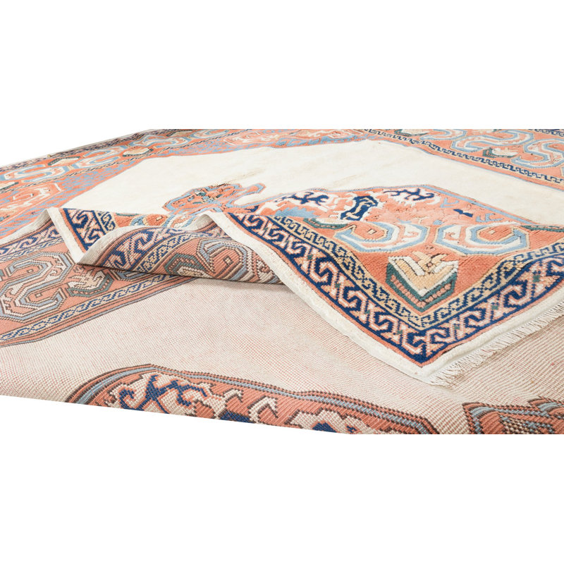 Handmade Turkish Area Rug, 100% Wool